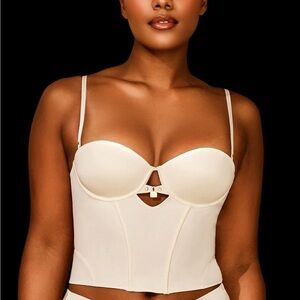 Honey Birdette every day smooths ivory bustier